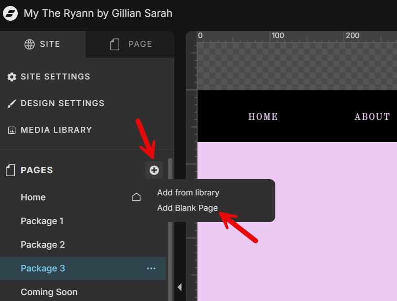 How to embed a survey on your Showit site.